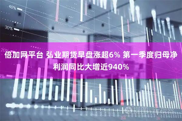 倍加网平台 弘业期货早盘涨超6% 第一季度归母净利润同比大增近940%